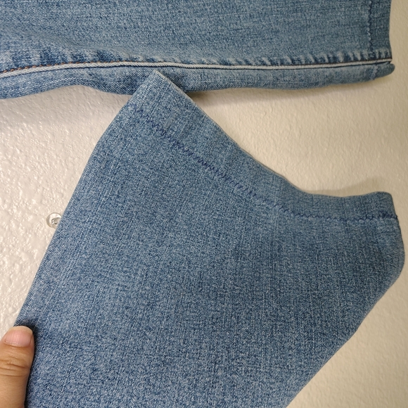 Levi's Perfectly Slimming 512 Women's Denim Cropped High Rise Jeans Sz 12 - Picture 6 of 9